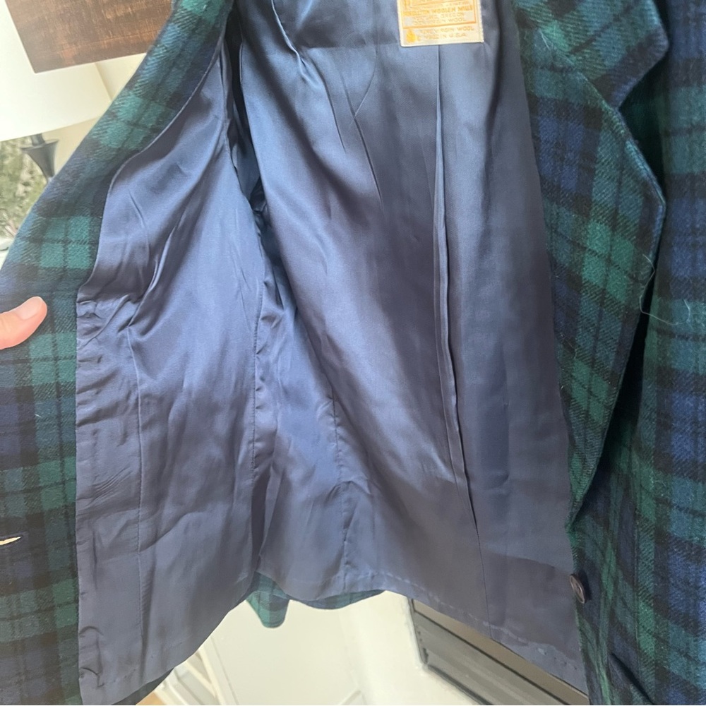 Vintage Pendleton 100% Wool Single Button Blazer … - image 6